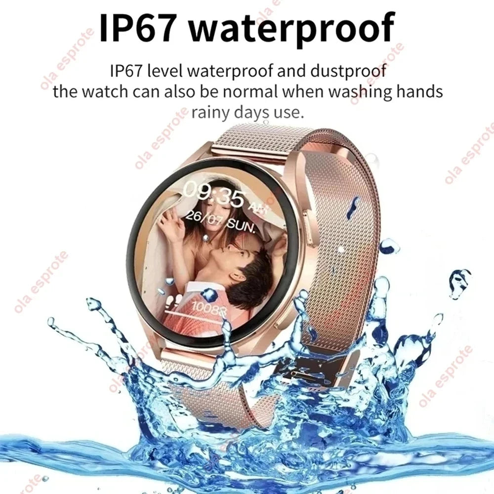 New Bluetooth Call Smart Watch 6 Heart Rate Blood Oxygen Custom Dials Sport Men Woman 2025 Smart Watch Health Monitor Smartwatch