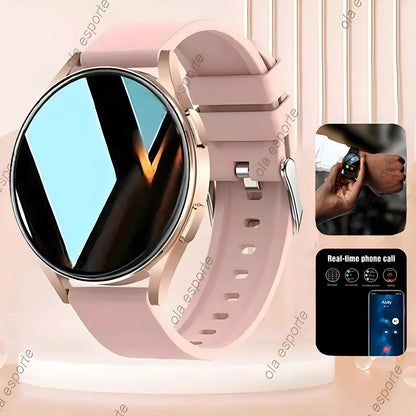 New Bluetooth Call Smart Watch 6 Heart Rate Blood Oxygen Custom Dials Sport Men Woman 2025 Smart Watch Health Monitor Smartwatch