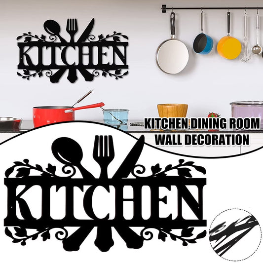 Kitchen Wall Decor Rustic Style Kitchen Wall Sign Black Kitchen Wall Sign Country Farmhouse Your Home Decoration for Dining Room Kitchen Decor