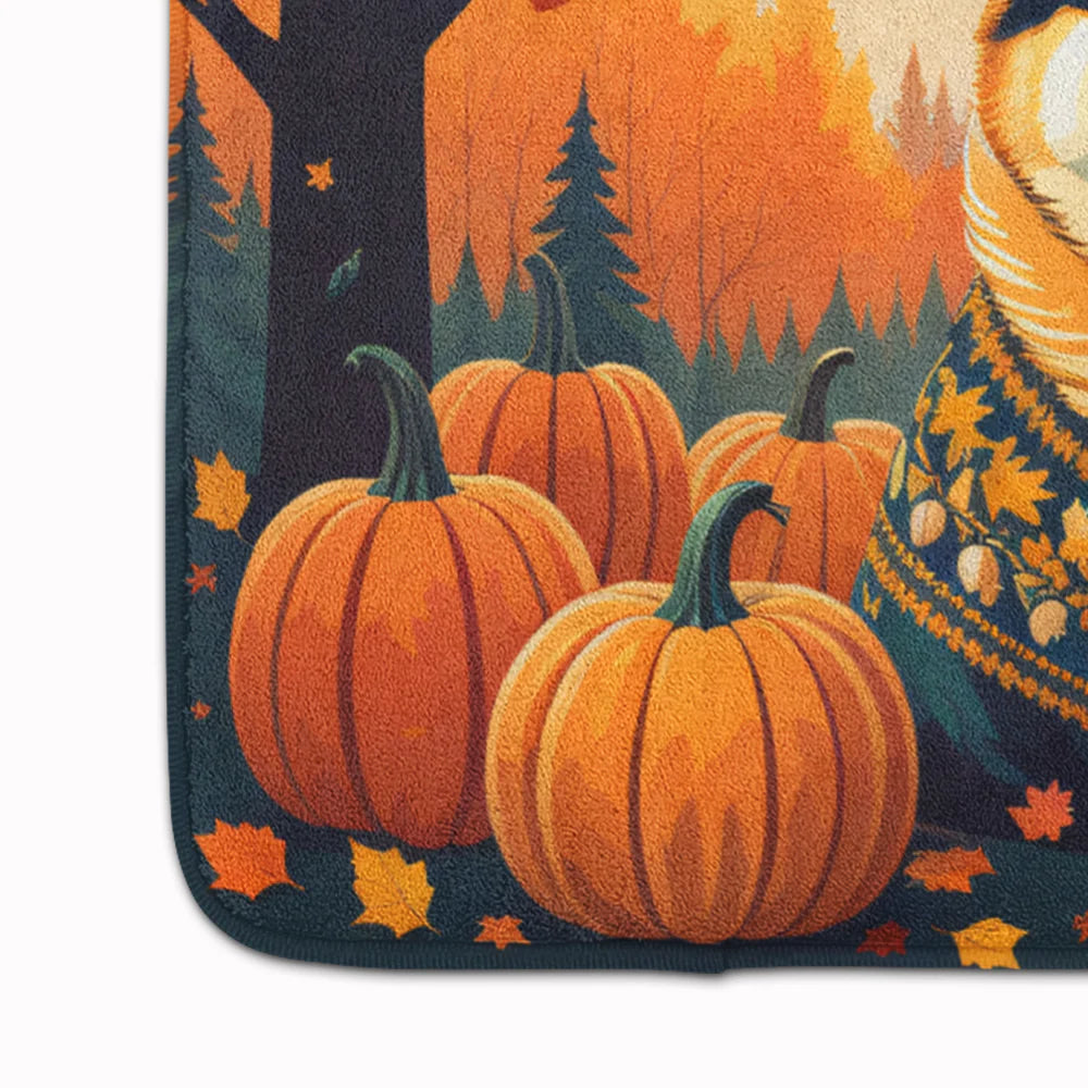 Akita Fall Memory Foam Kitchen Mat