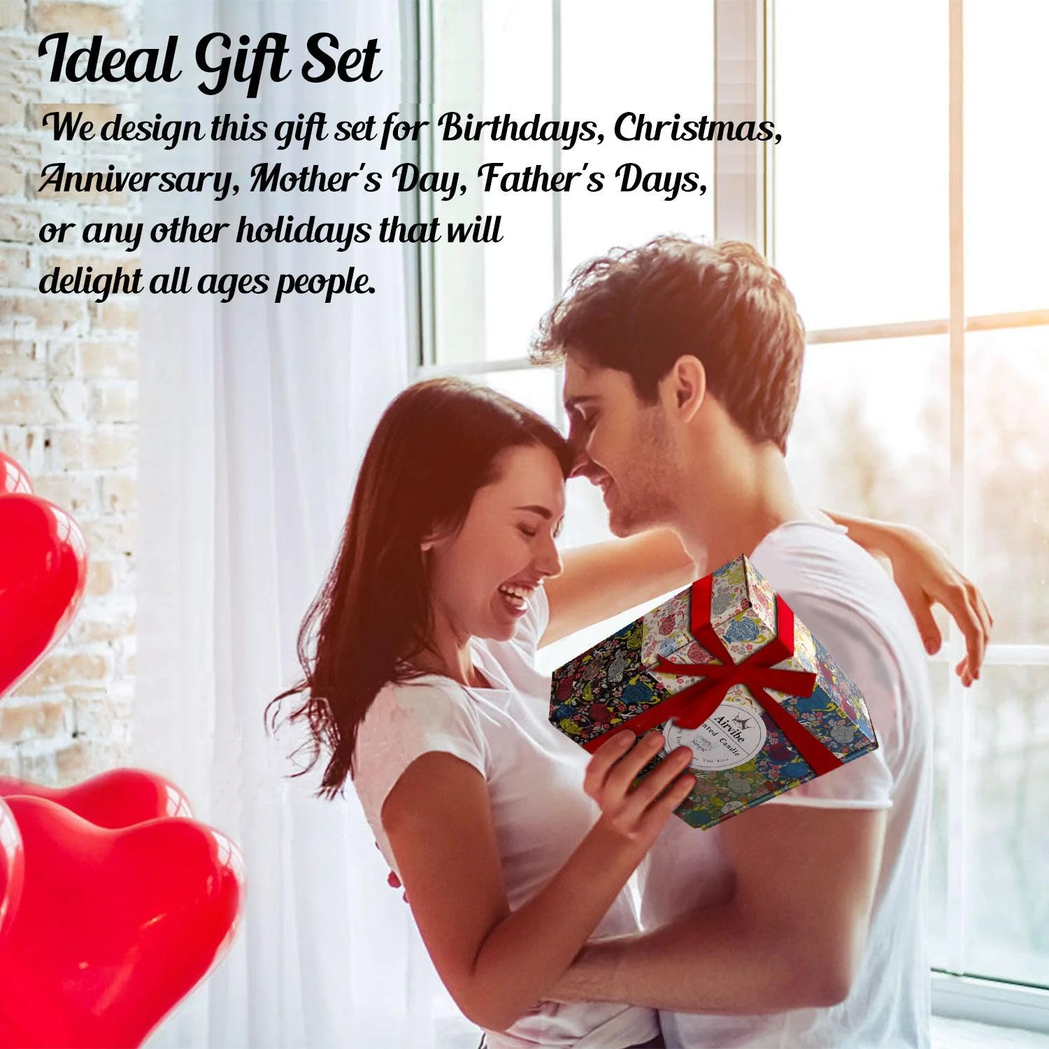 Indulge in Relaxation with Our Scented Candle Gift Set! ✨🕯️ Perfect Aromatherapy Treat for Her - Lavender, Vanilla, Lemon & Jasmine in Portable Travel Tins! 🌸🧳💖