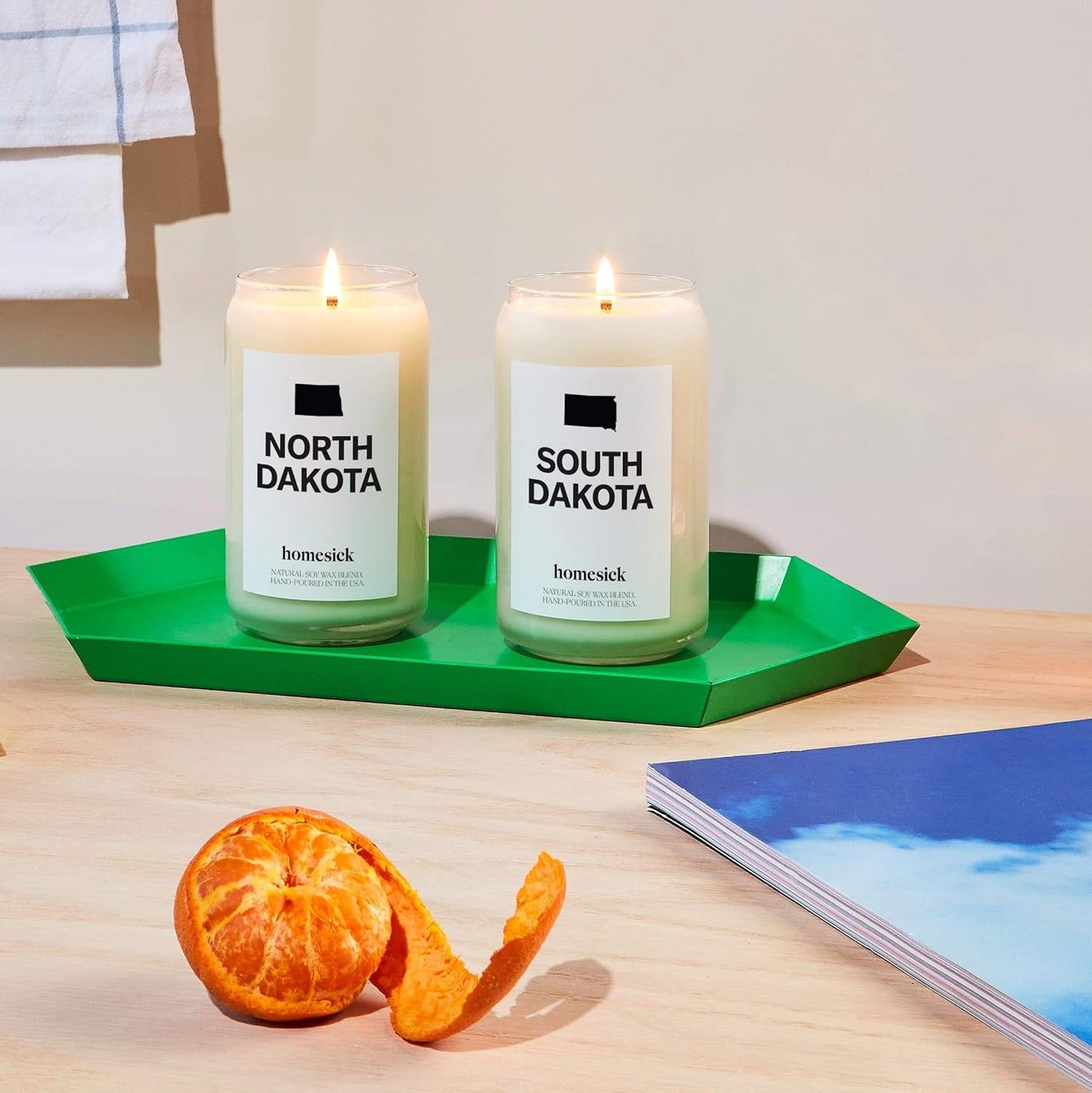 Ignite Your Senses with Our 80-Hour Scented Candle from South Dakota – Smells Like Home, Feels Like Therapy!