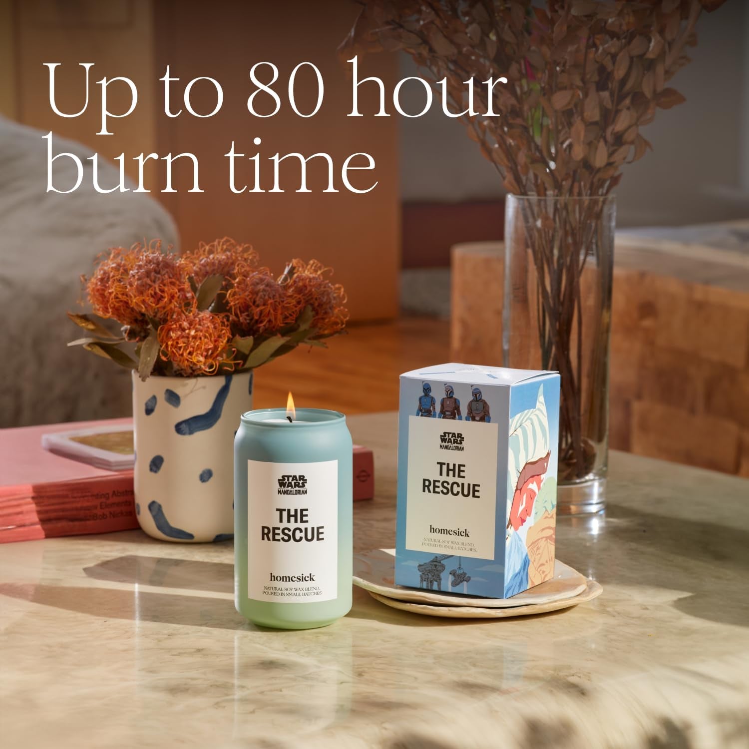 Ignite Your Senses with Our 80-Hour Scented Candle from South Dakota – Smells Like Home, Feels Like Therapy!