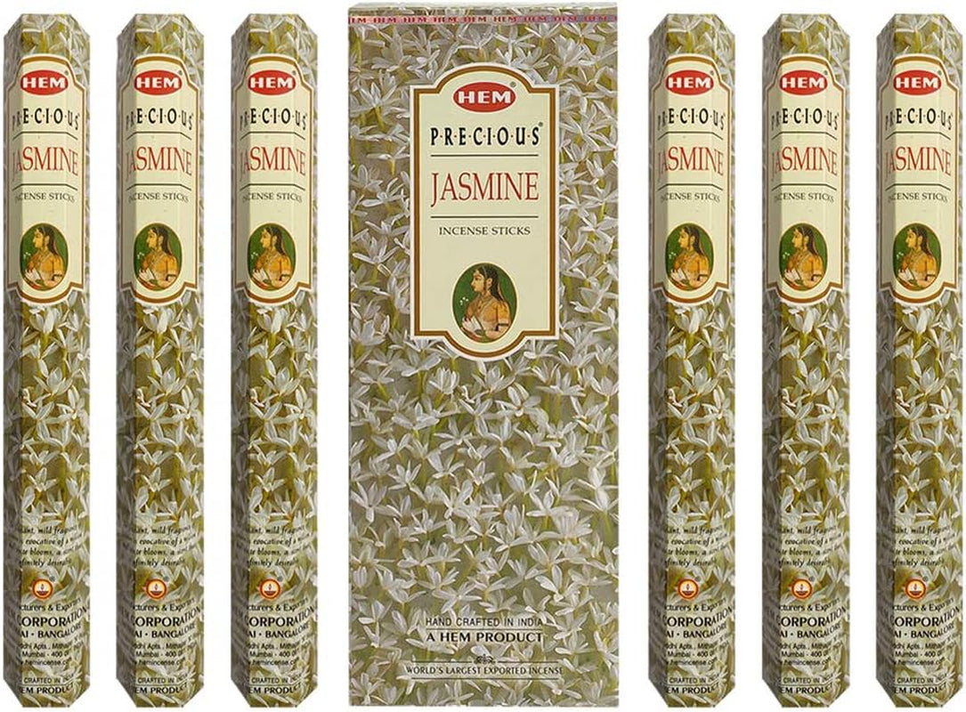 Embrace Serenity with the Precious Jasmine Incense Sticks & Elegant Holder Bundle – Elevate Your Home Aroma!