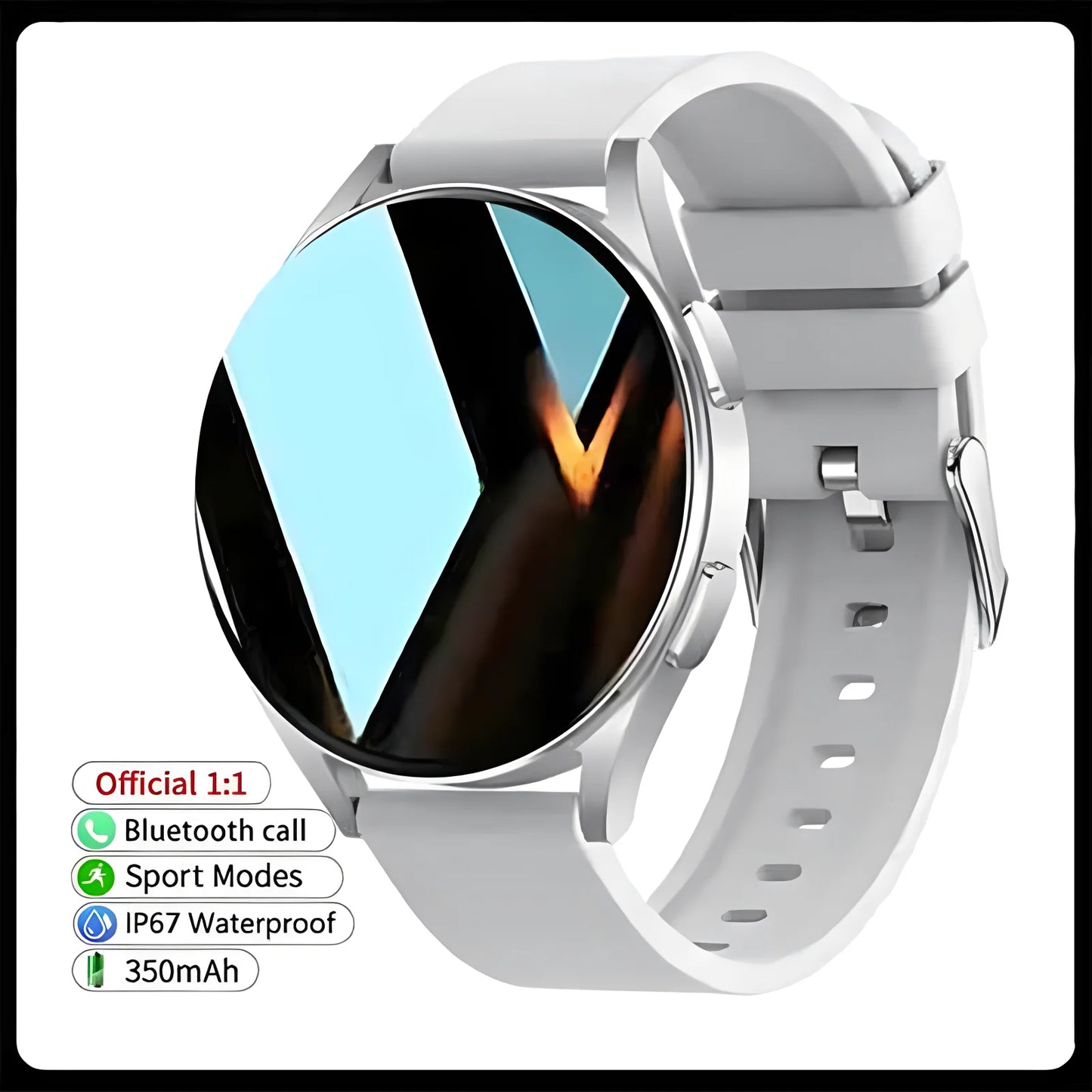 New Bluetooth Call Smart Watch 6 Heart Rate Blood Oxygen Custom Dials Sport Men Woman 2025 Smart Watch Health Monitor Smartwatch