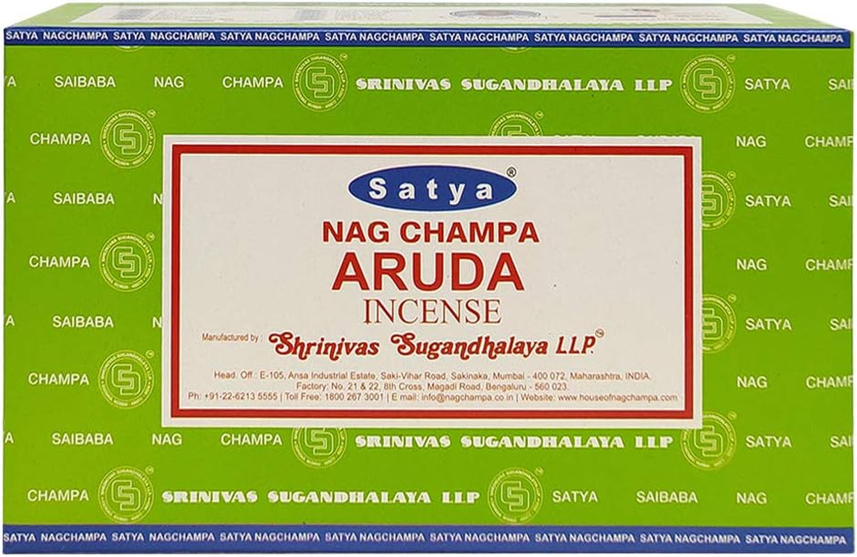 Discover the Serenity of Aruda Incense Sticks and Holder Bundle – Your Perfect Home Décor for Spiritual Wellness