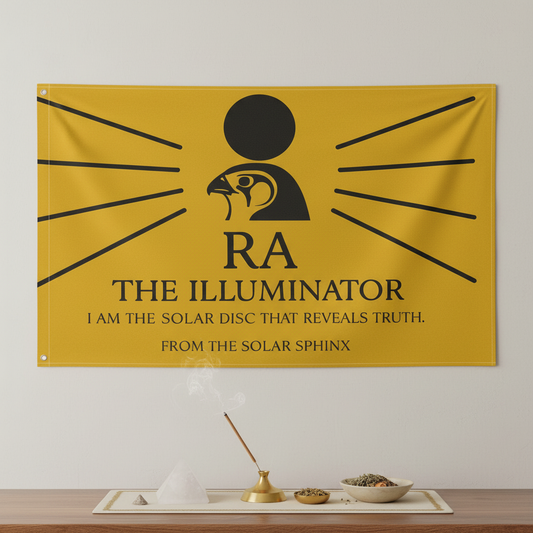 Ra The Illuminator Wall Art/Flag/Altar Cloth