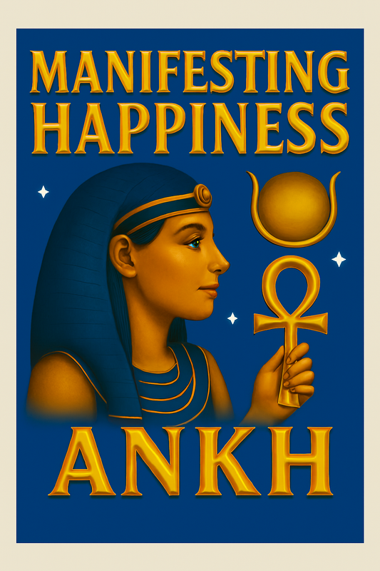 Ankh Manifesting Happiness Poster