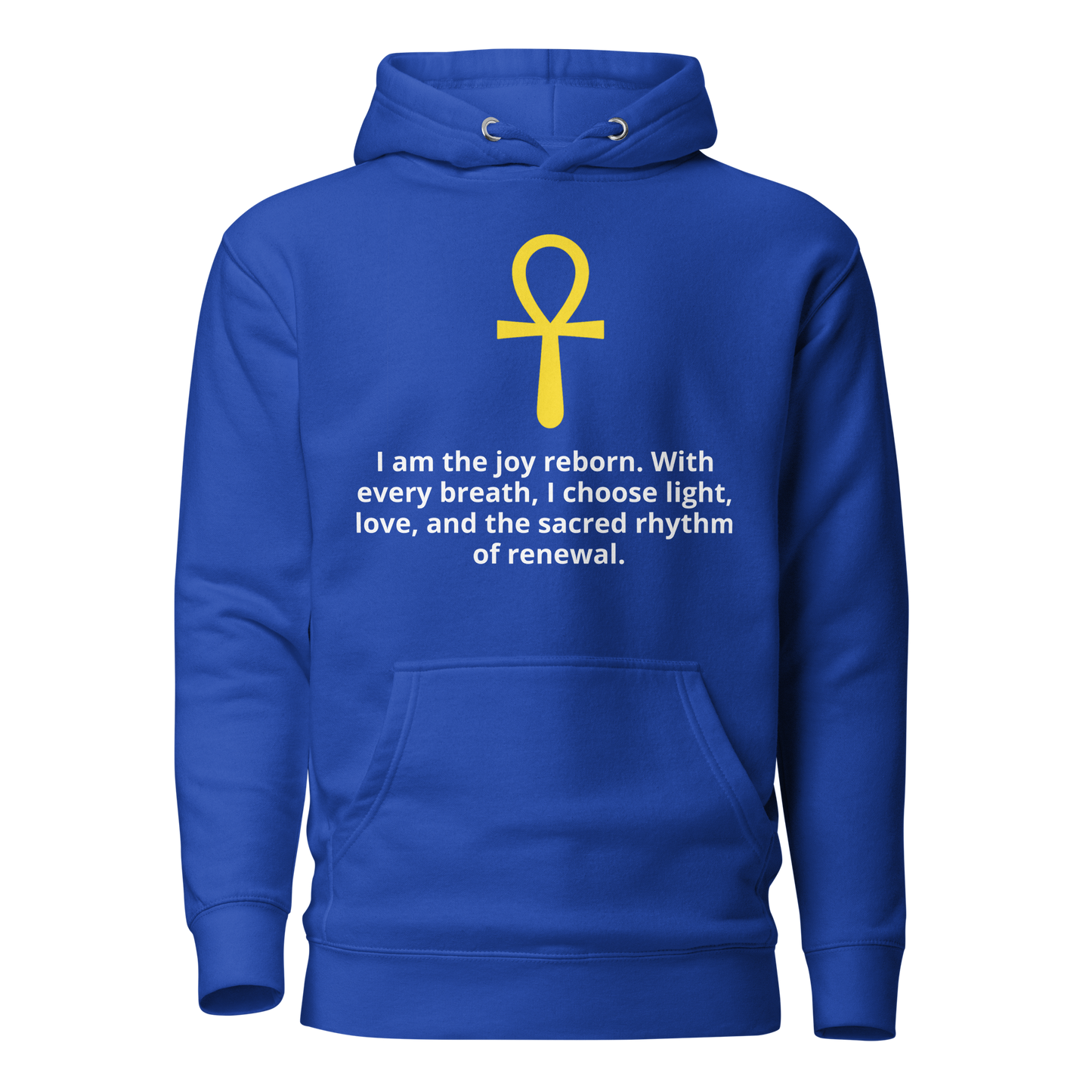 Ankh Manifesting Joy Hoodie mockup