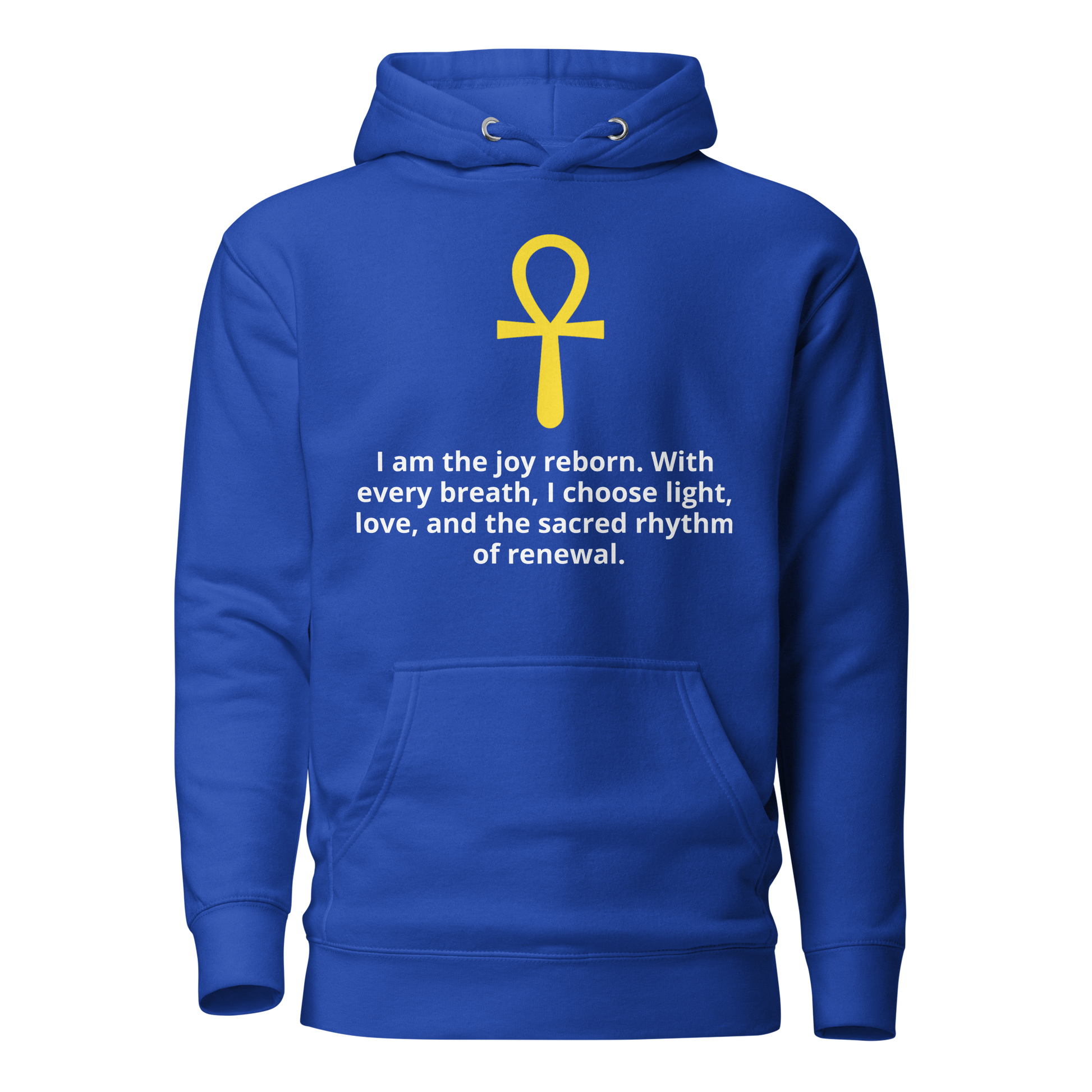 Ankh Manifesting Joy Hoodie mockup
