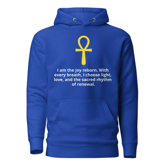 Ankh Manifesting Joy Hoodie mockup