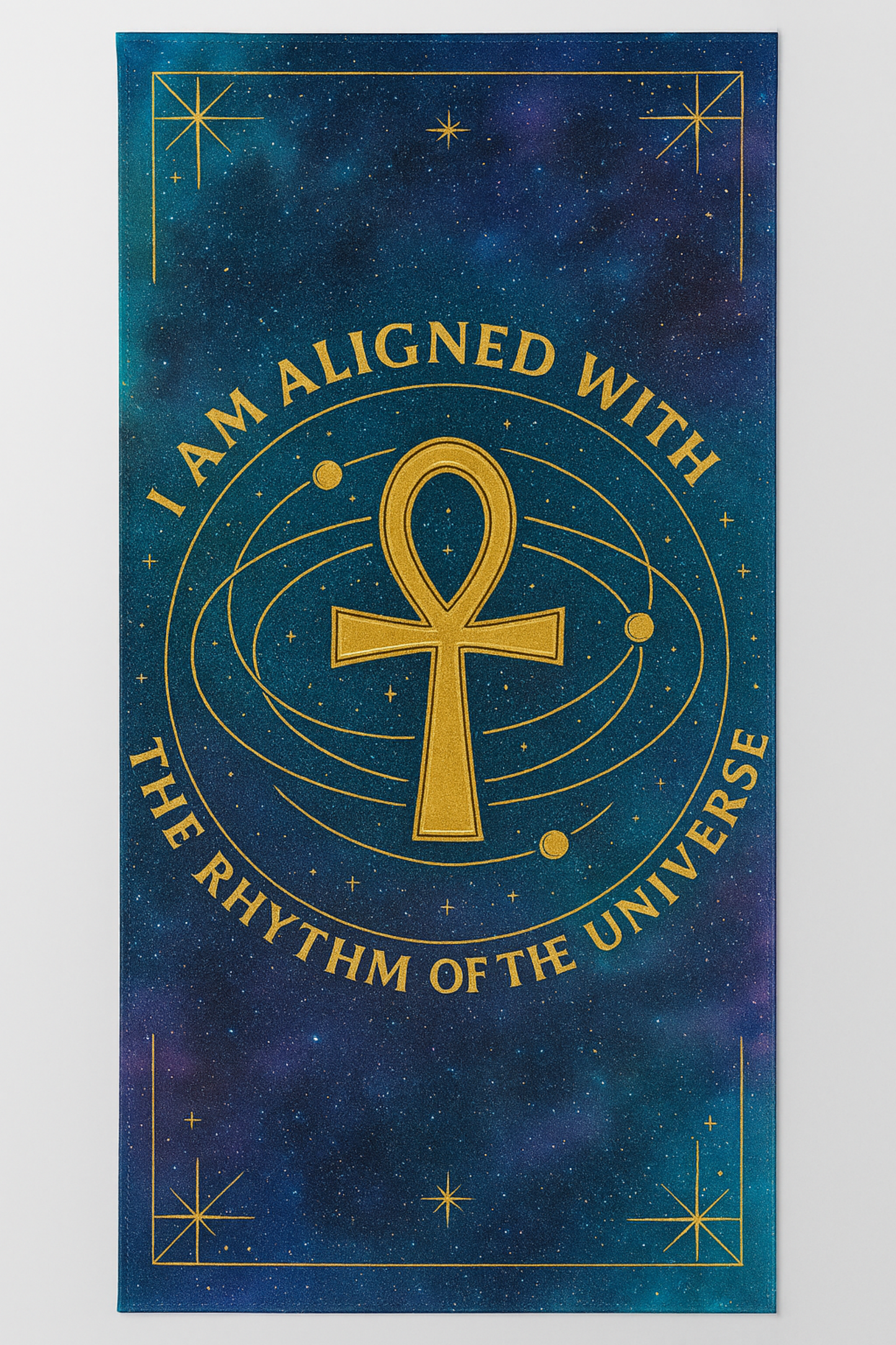 🌀 Cosmic Flow Beach Towe