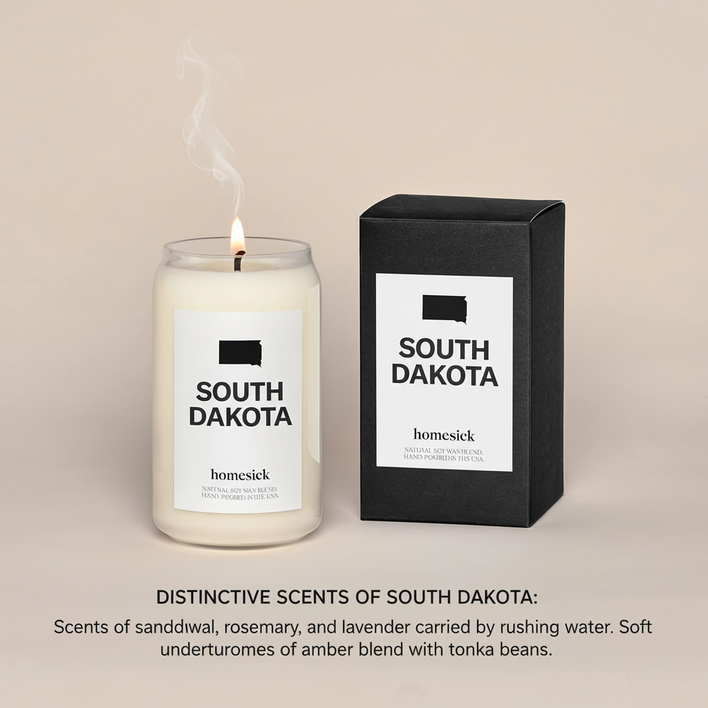 Ignite Your Senses with Our 80-Hour Scented Candle from South Dakota – Smells Like Home, Feels Like Therapy!