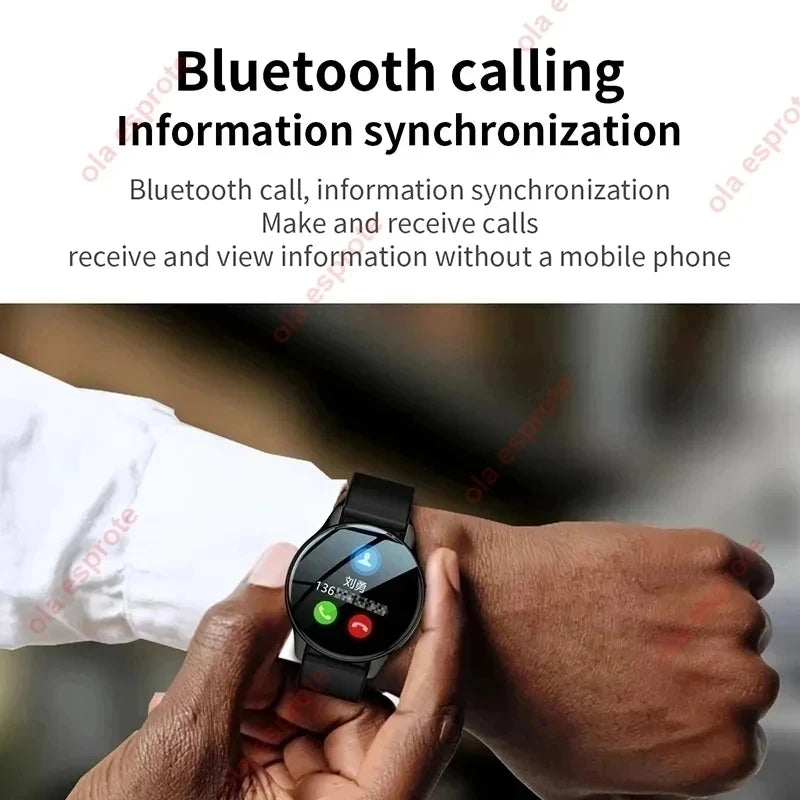 New Bluetooth Call Smart Watch 6 Heart Rate Blood Oxygen Custom Dials Sport Men Woman 2025 Smart Watch Health Monitor Smartwatch