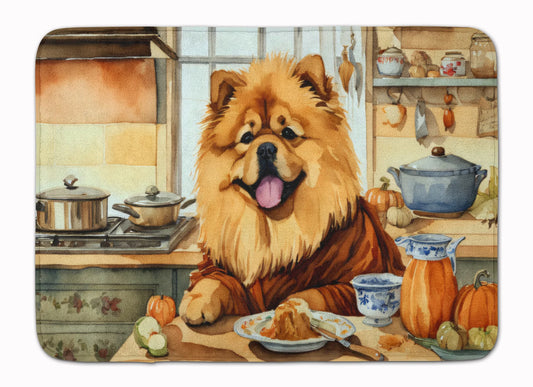 Chow Chow Fall Kitchen Pumpkins Memory Foam Kitchen Mat