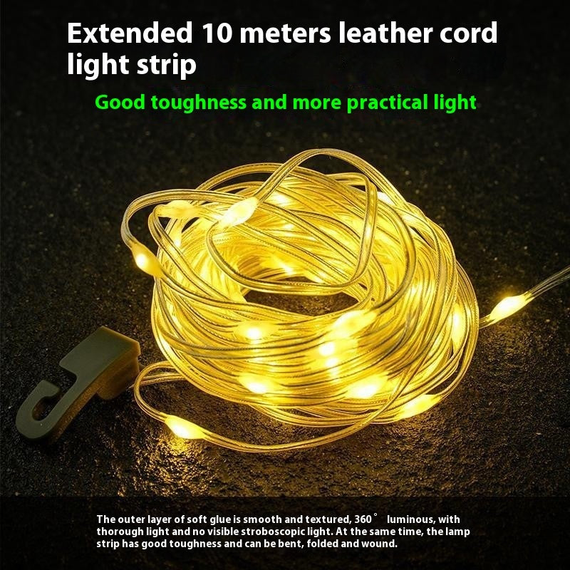 Outdoor Camping Lighting Chain Lighting Night Light USB Charging