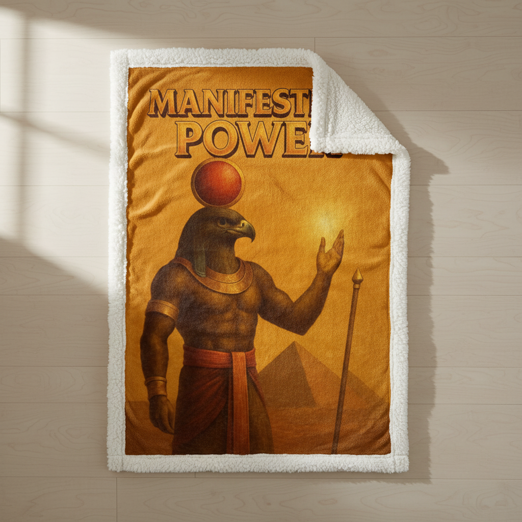 Ra Manifesting Power Sherpa blanket
