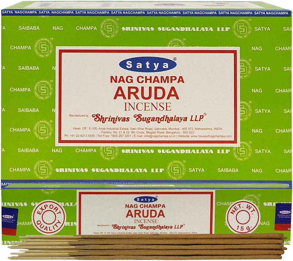 Discover the Serenity of Aruda Incense Sticks and Holder Bundle – Your Perfect Home Décor for Spiritual Wellness