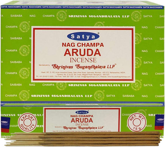 Discover the Serenity of Aruda Incense Sticks and Holder Bundle – Your Perfect Home Décor for Spiritual Wellness